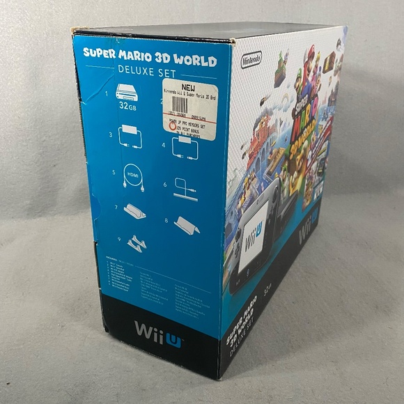 Nintendo Wii U Super Mario 3D World Deluxe Console System *Box Only* - Picture 2 of 7